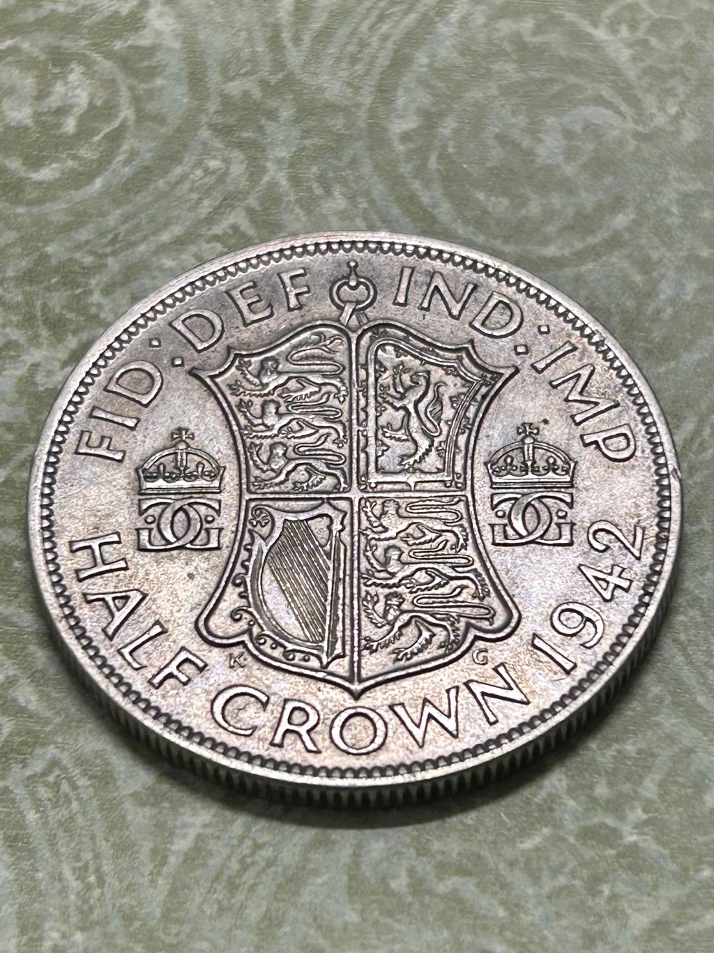 1942 British Half Crown