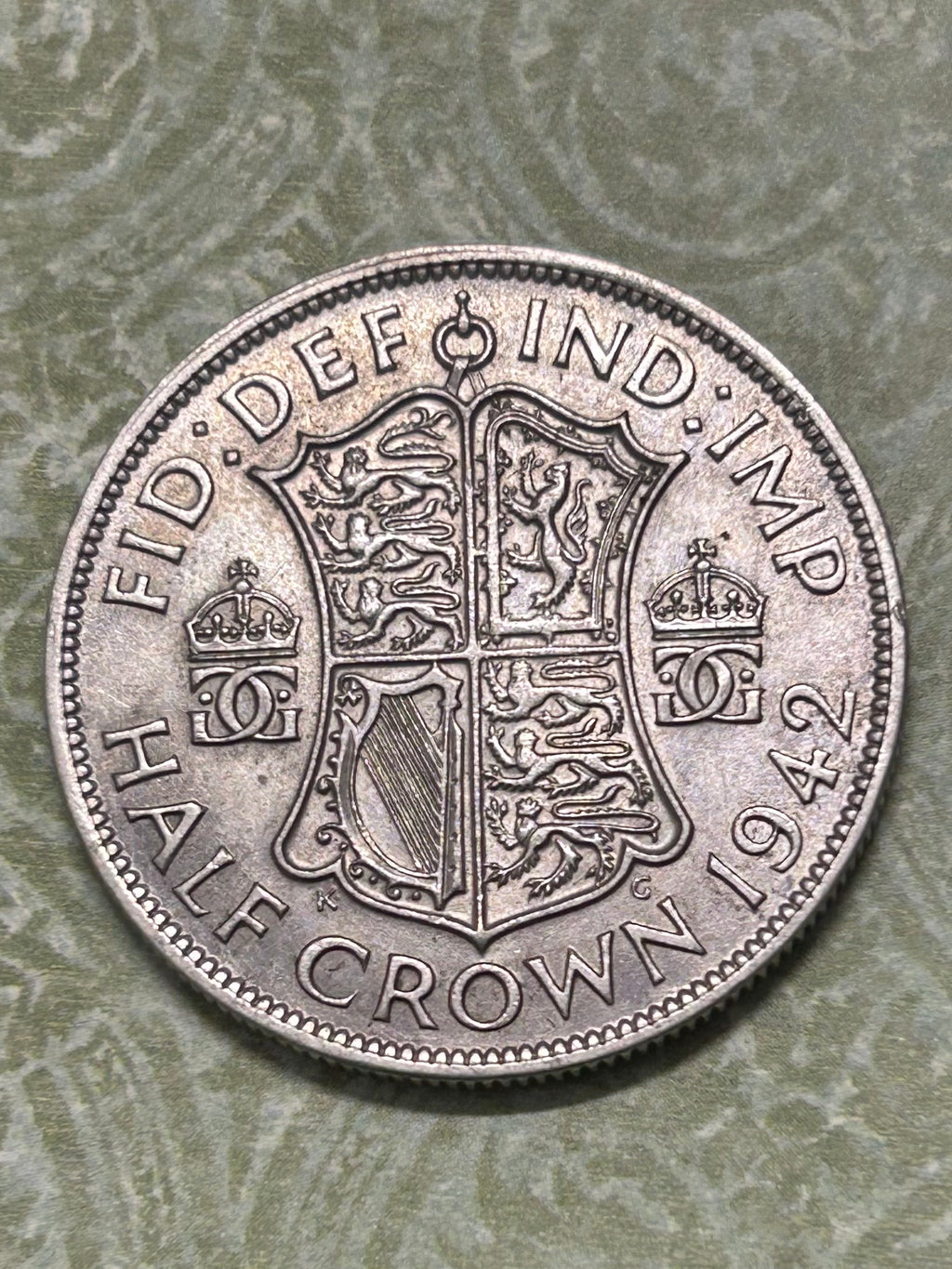 1942 British Half Crown