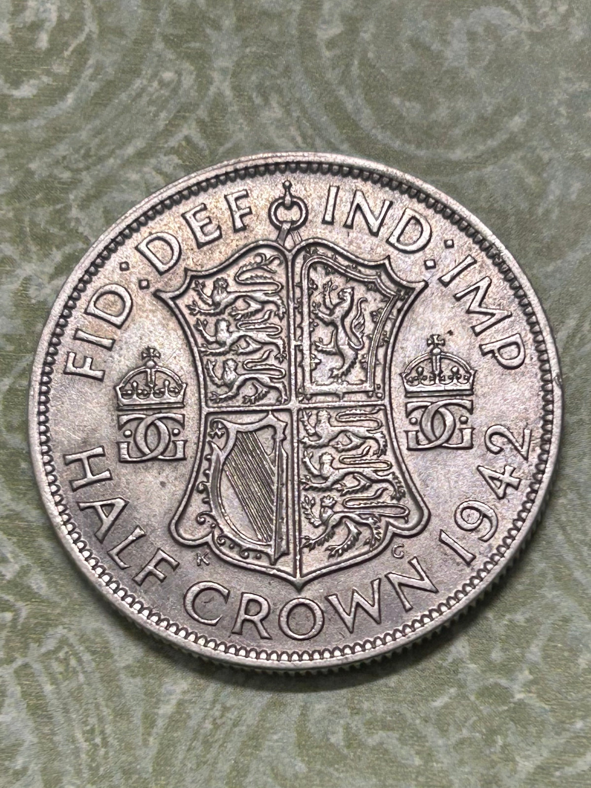 1942 British Half Crown