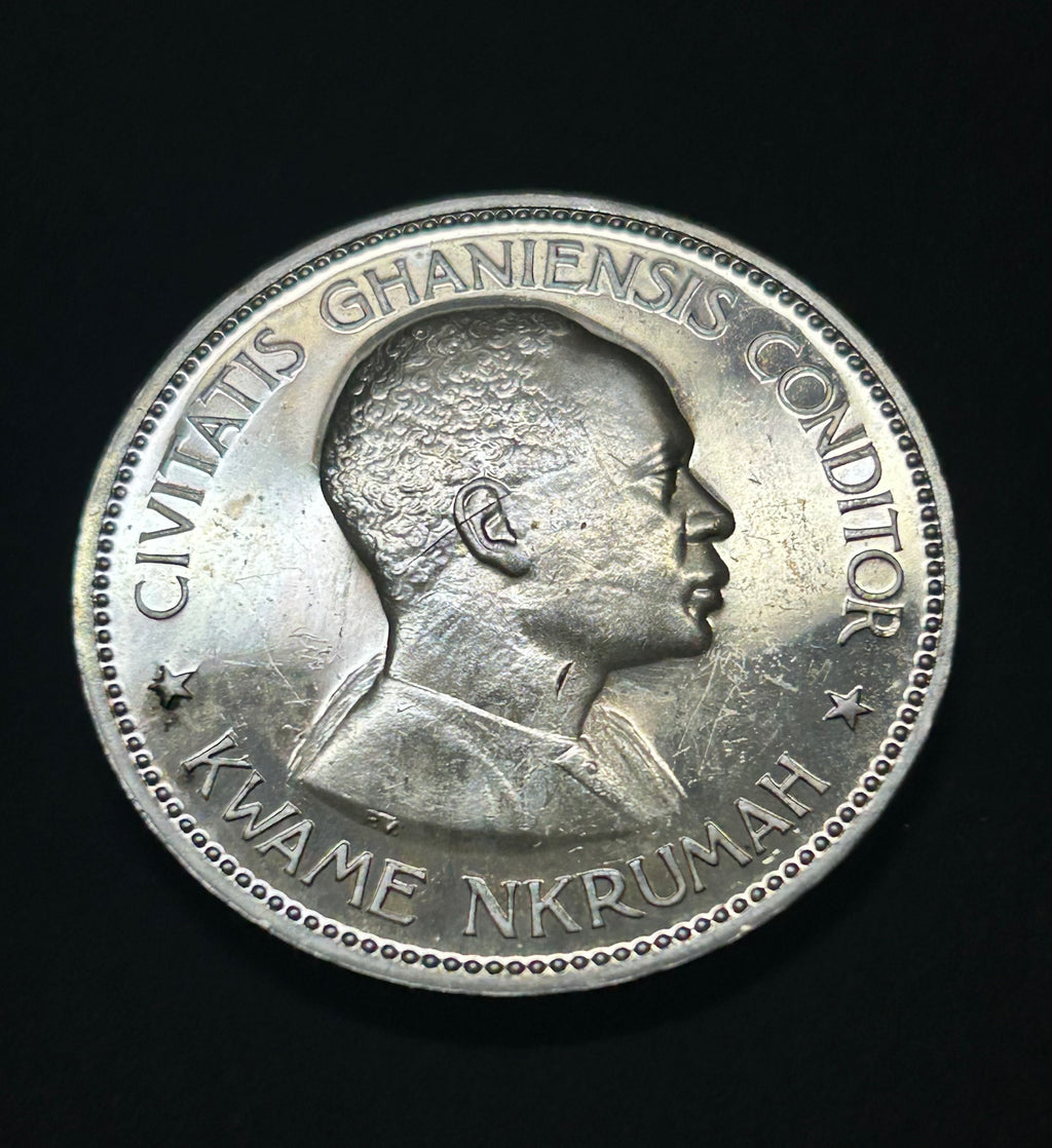 1958 Ghana Ten Shilling Coin