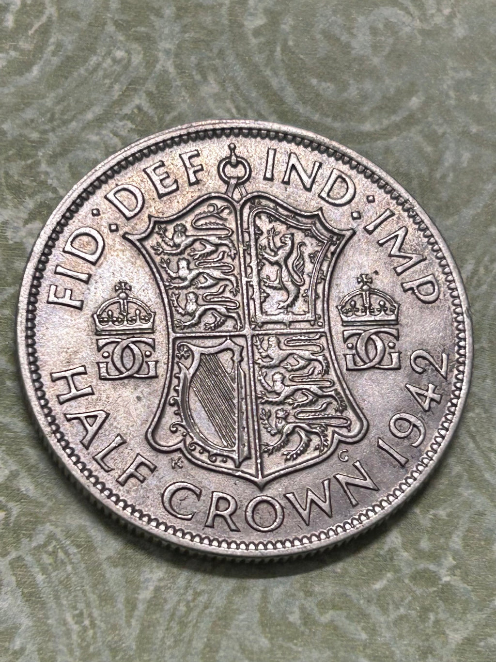 1942 British Half Crown