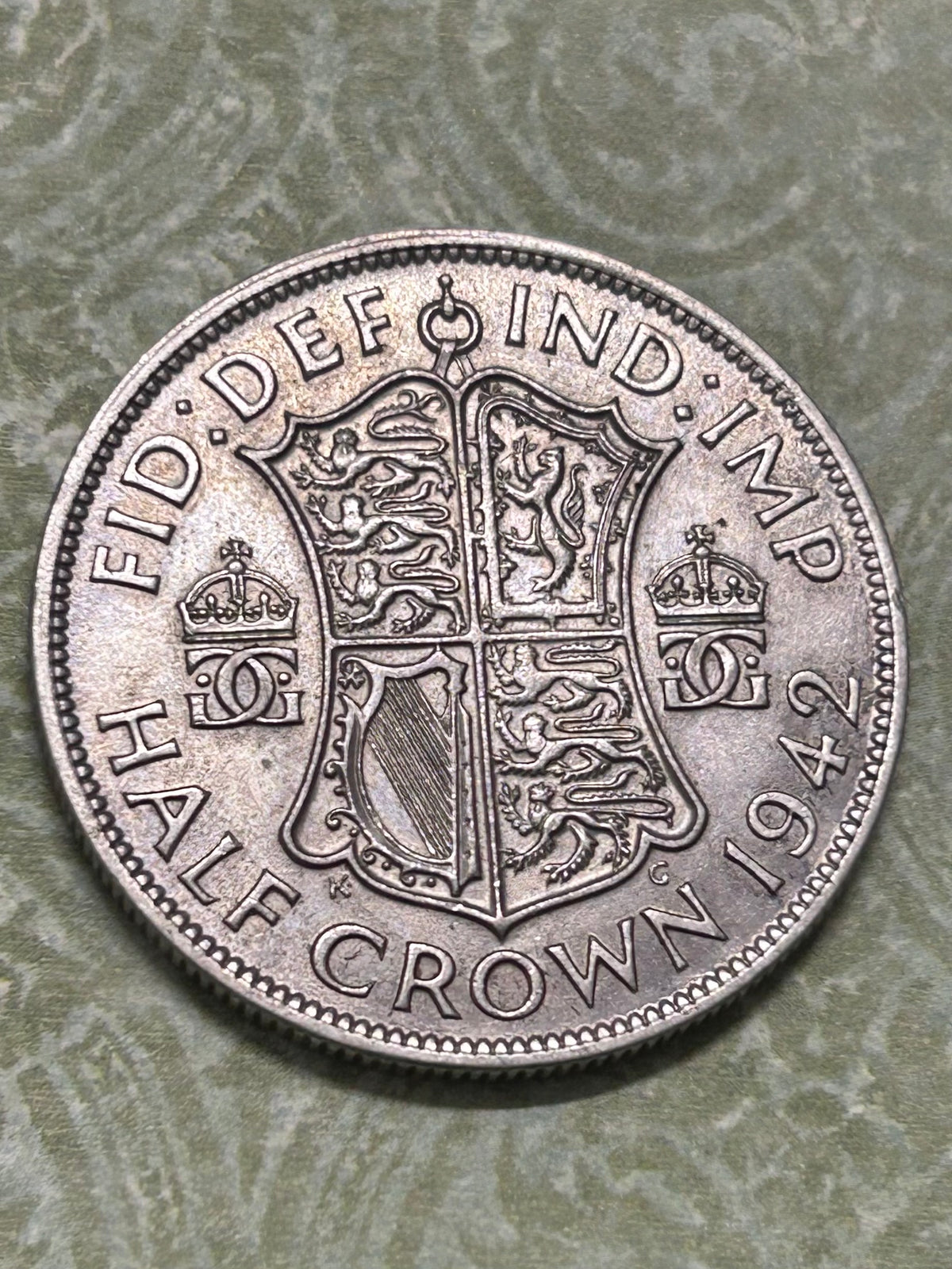 1942 British Half Crown