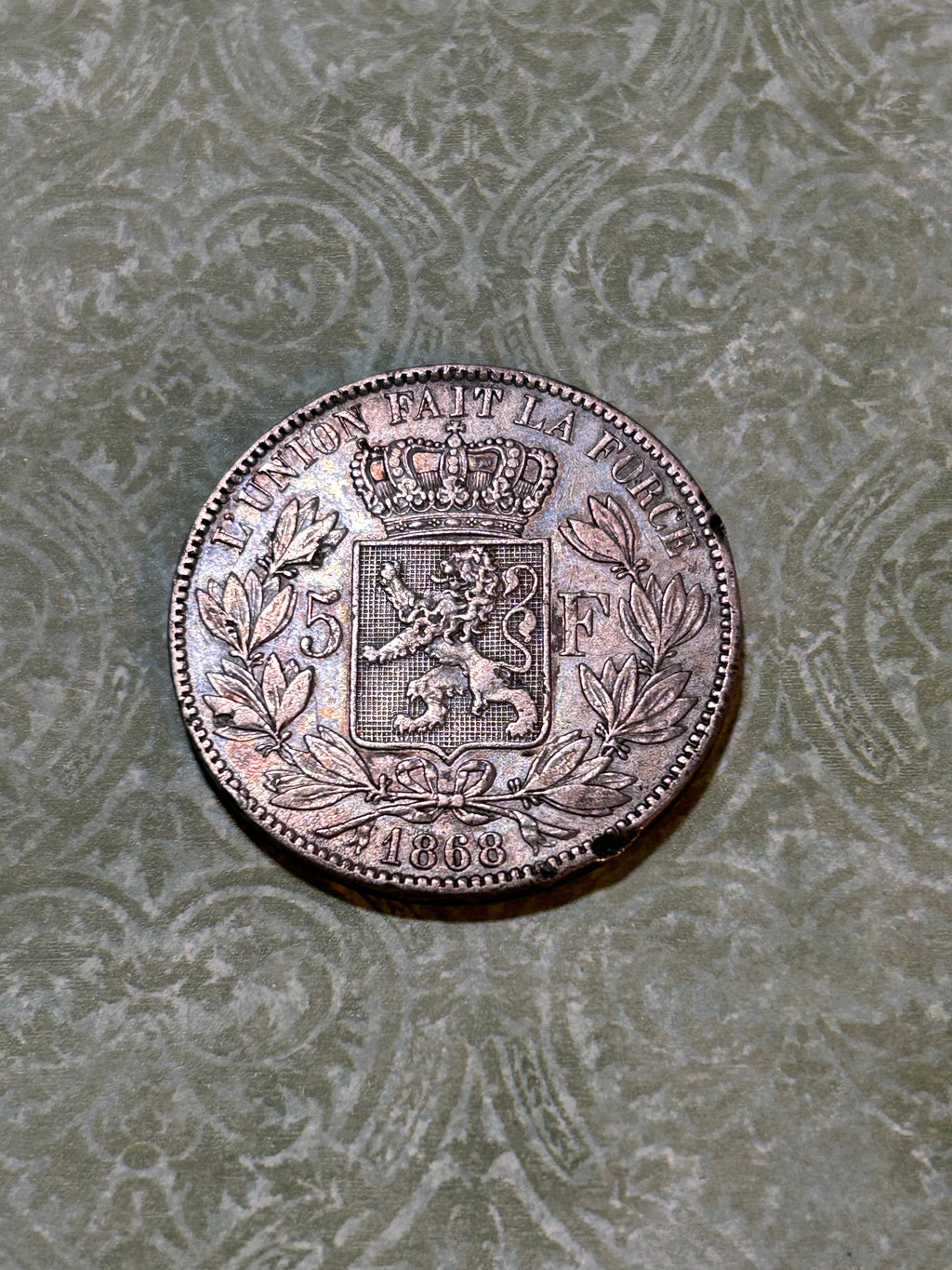 1868 5 Franc