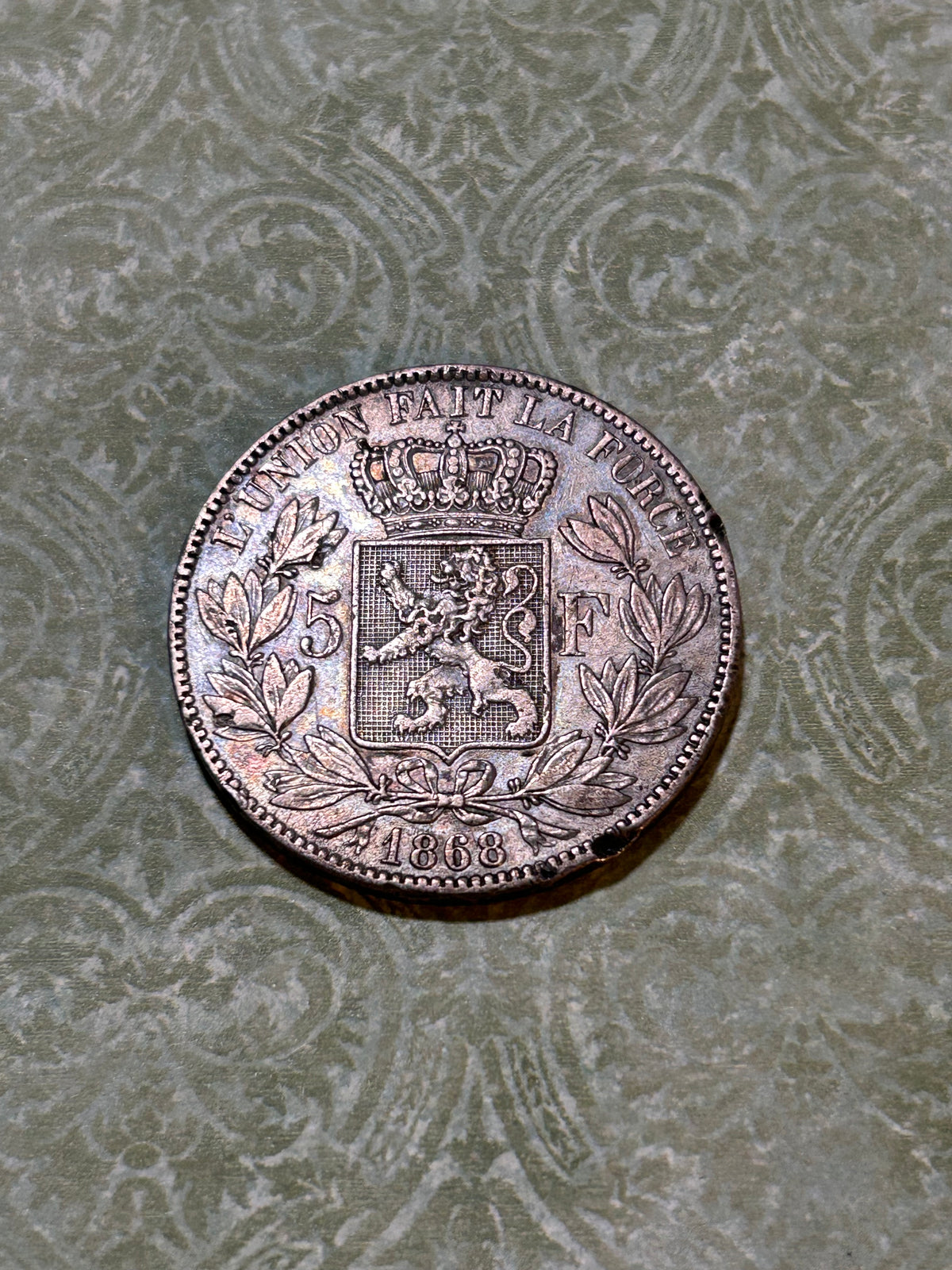 1868 5 Franc