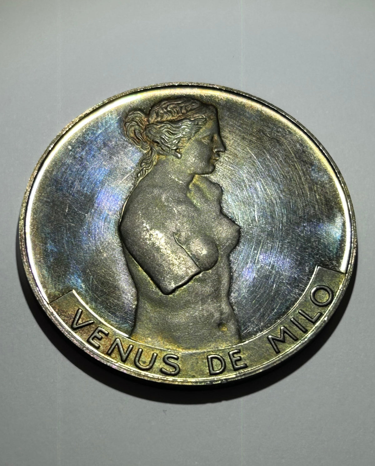 Venus De Milo 999 Silver Art Round