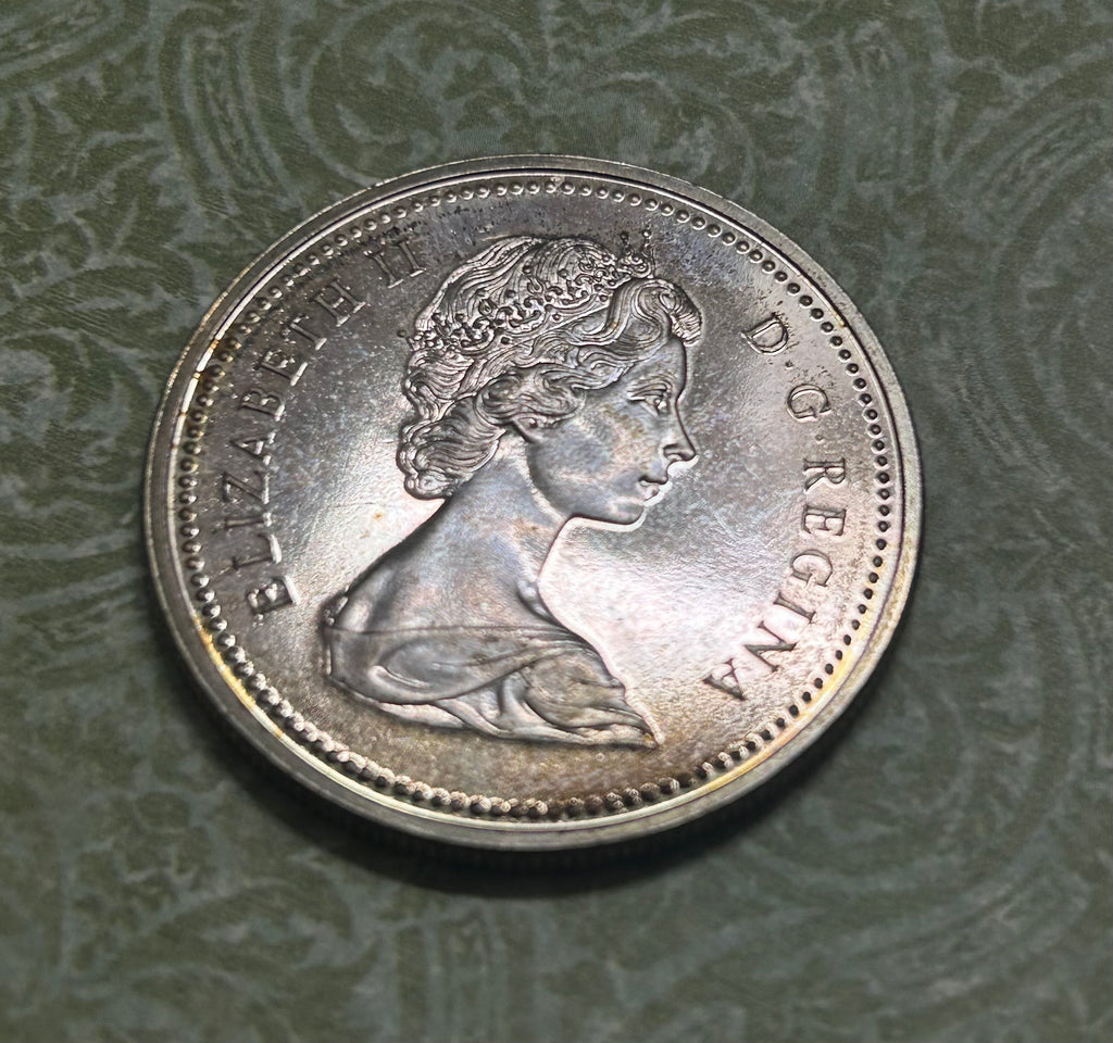 1971 British Columbia Centennial Canadian Silver Dollar