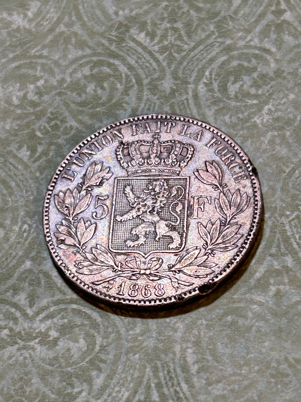1868 5 Franc