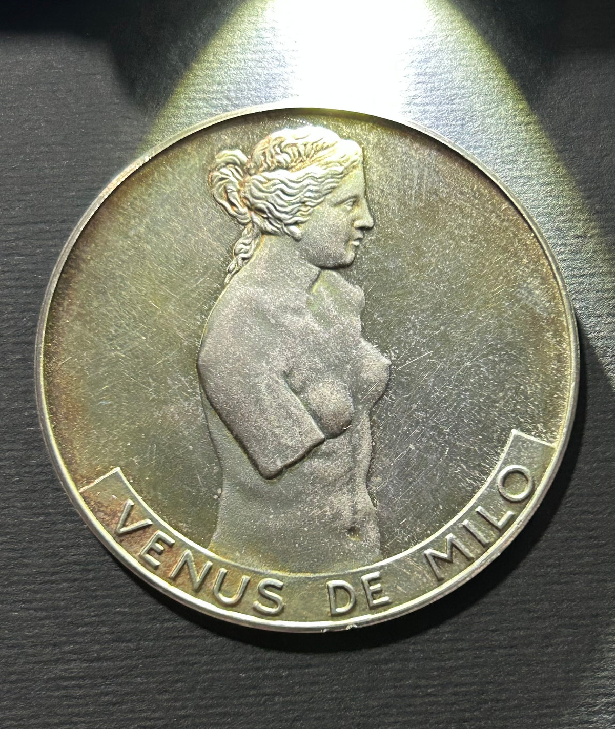 Venus De Milo 999 Silver Art Round