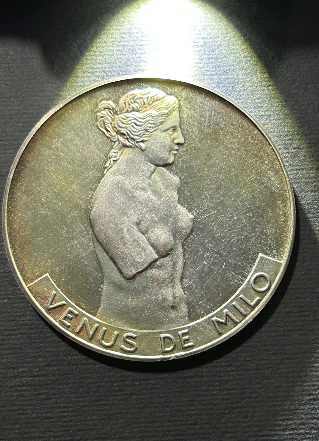 Venus De Milo 999 Silver Art Round