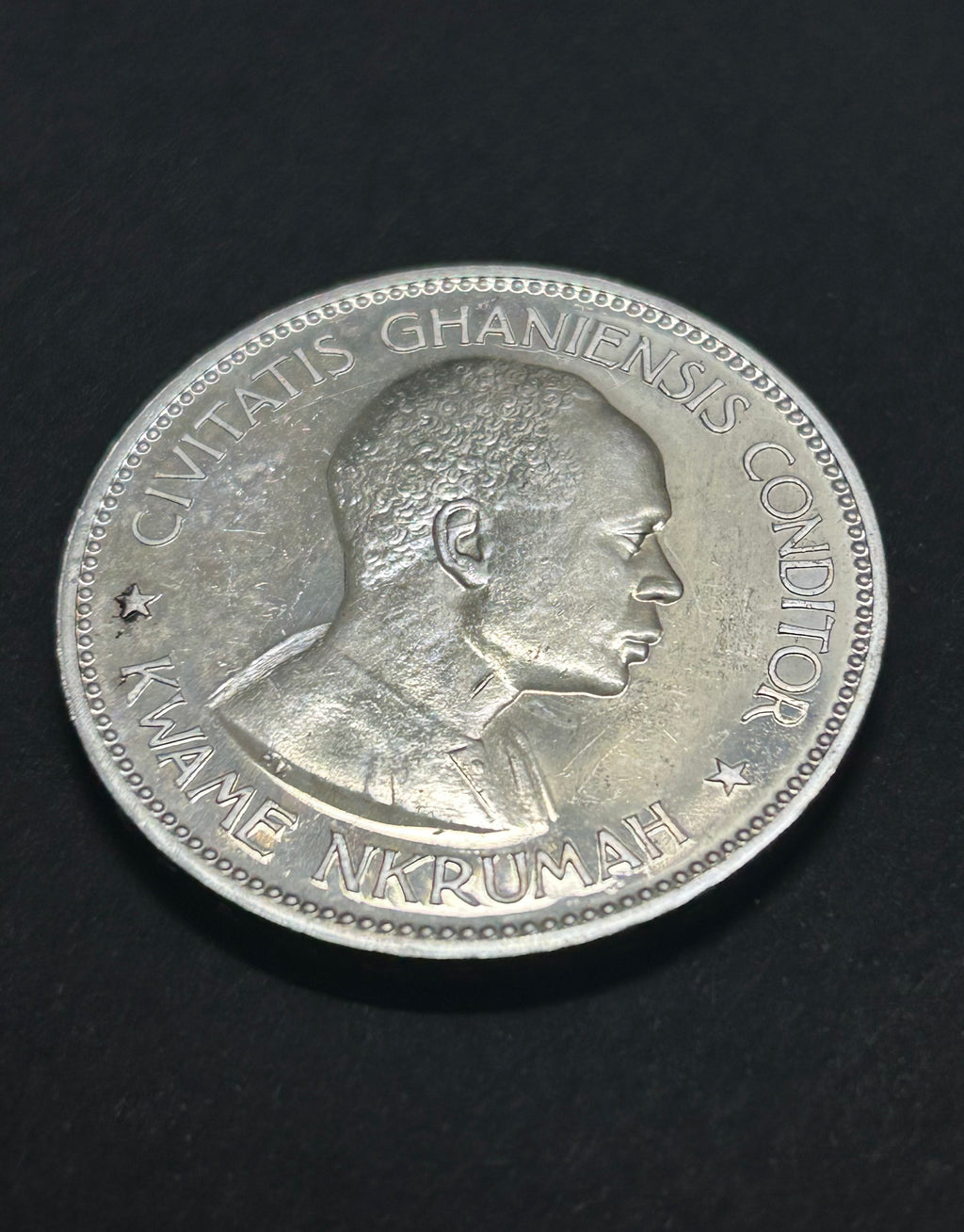 1958 Ghana Ten Shilling Coin