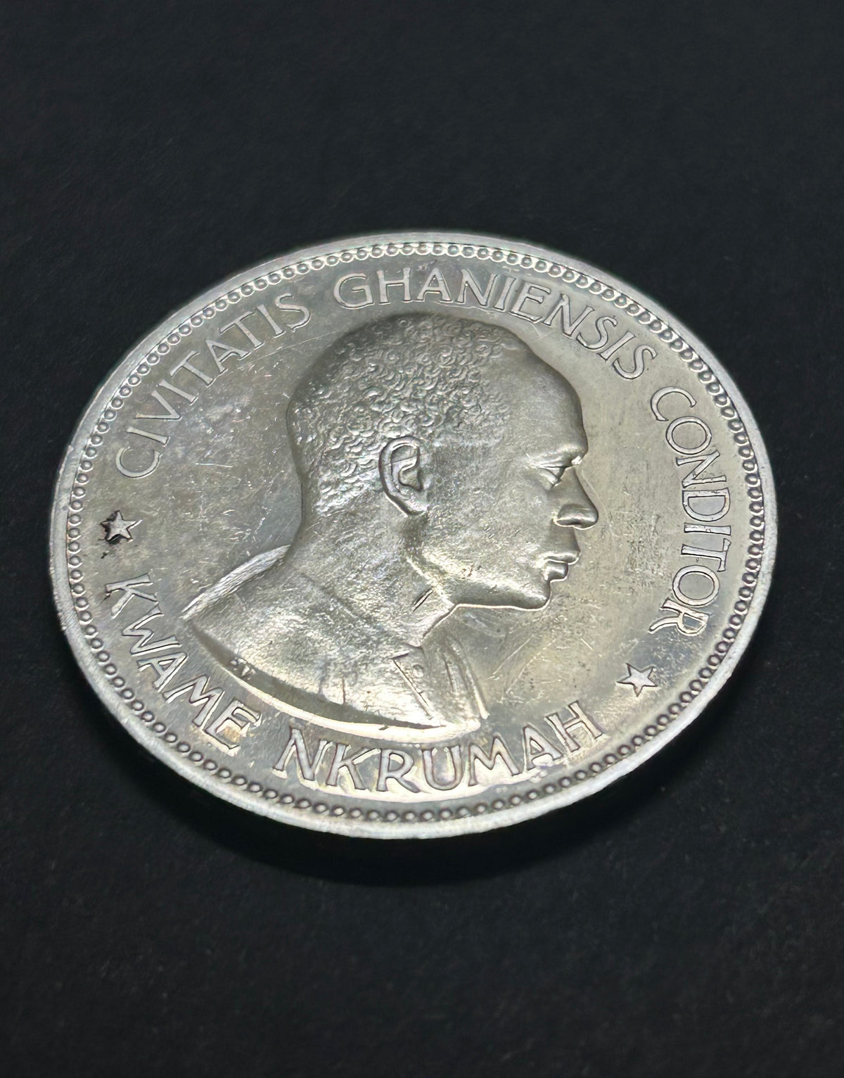 1958 Ghana Ten Shilling Coin