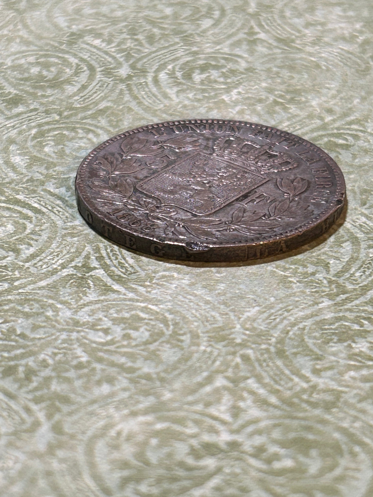 1868 5 Franc