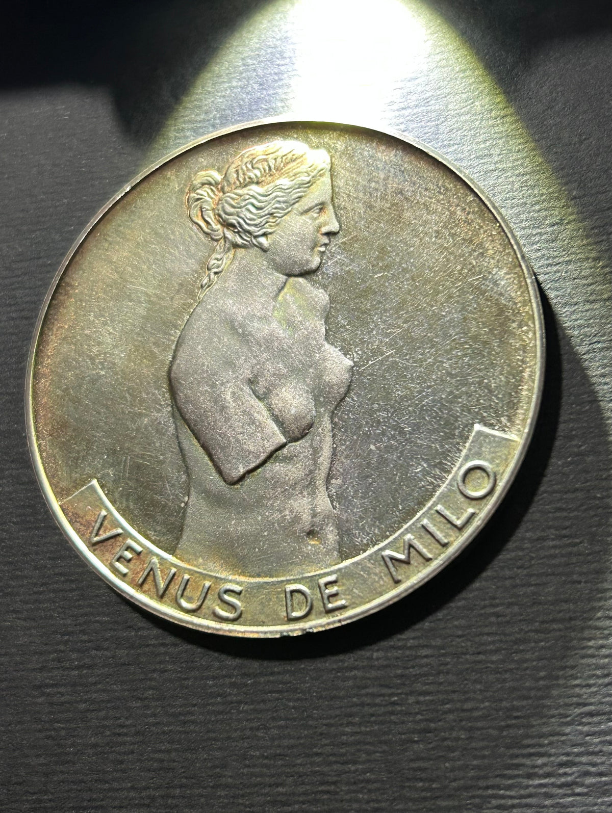 Venus De Milo 999 Silver Art Round