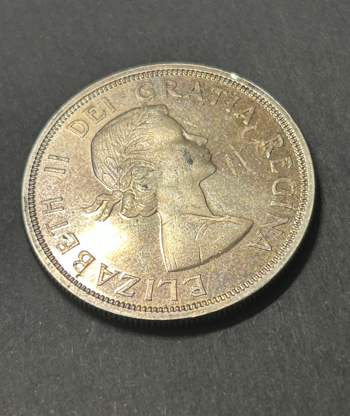 1964 Quebec Confederations Centennial Silver Dollar