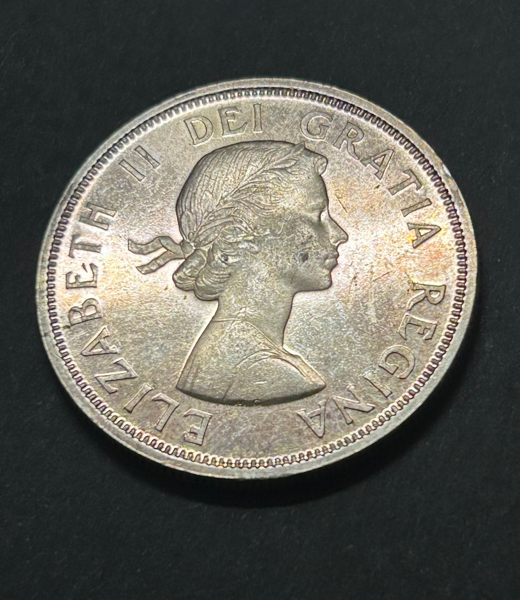 1964 Quebec Confederations Centennial Silver Dollar