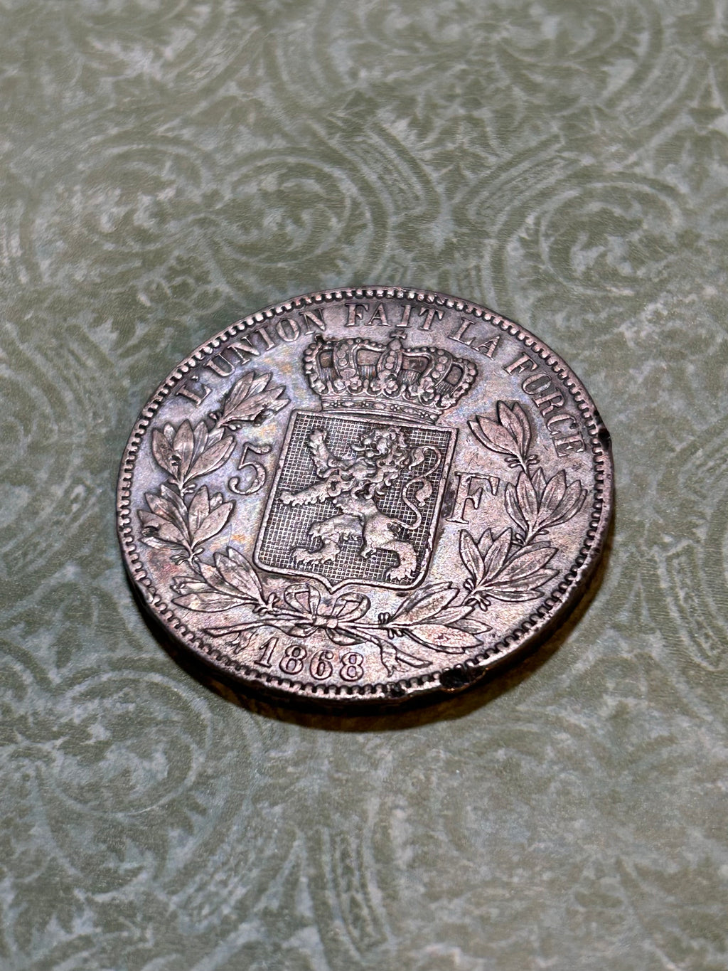 1868 5 Franc