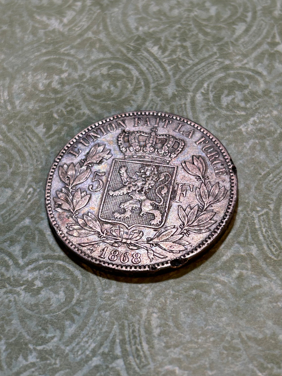 1868 5 Franc