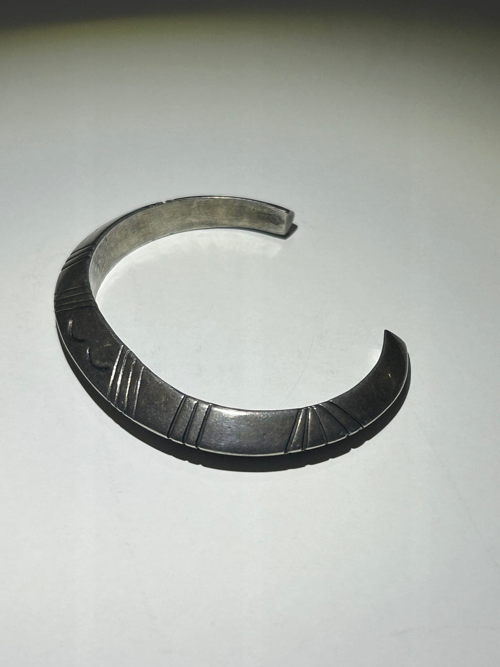 Sterling Silver Native Cuff By D.Begay