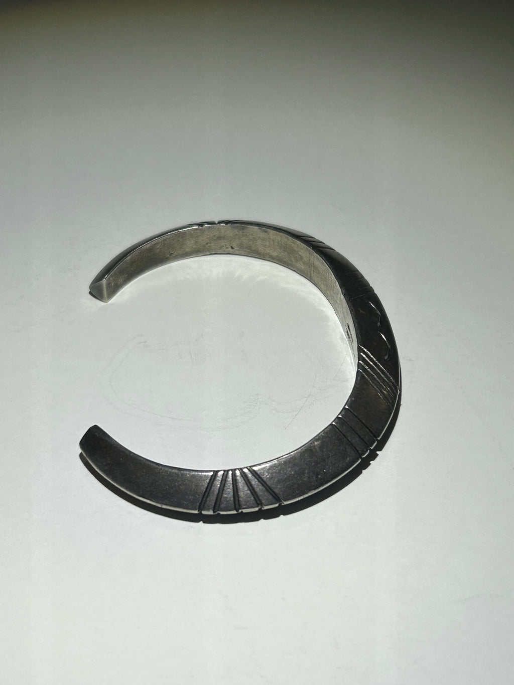 Sterling Silver Native Cuff By D.Begay