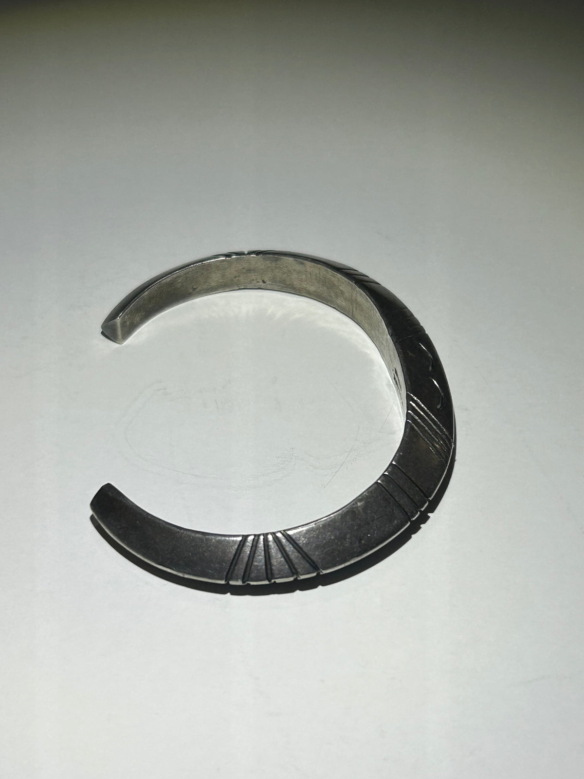 Sterling Silver Native Cuff By D.Begay