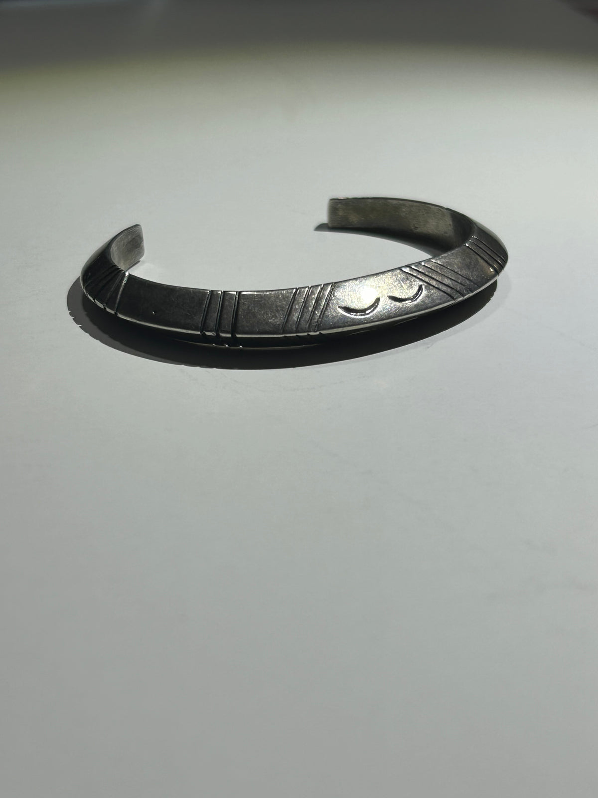 Sterling Silver Native Cuff By D.Begay