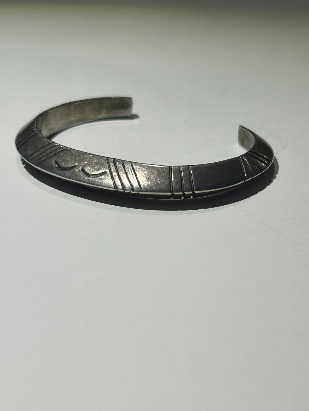Sterling Silver Native Cuff By D.Begay