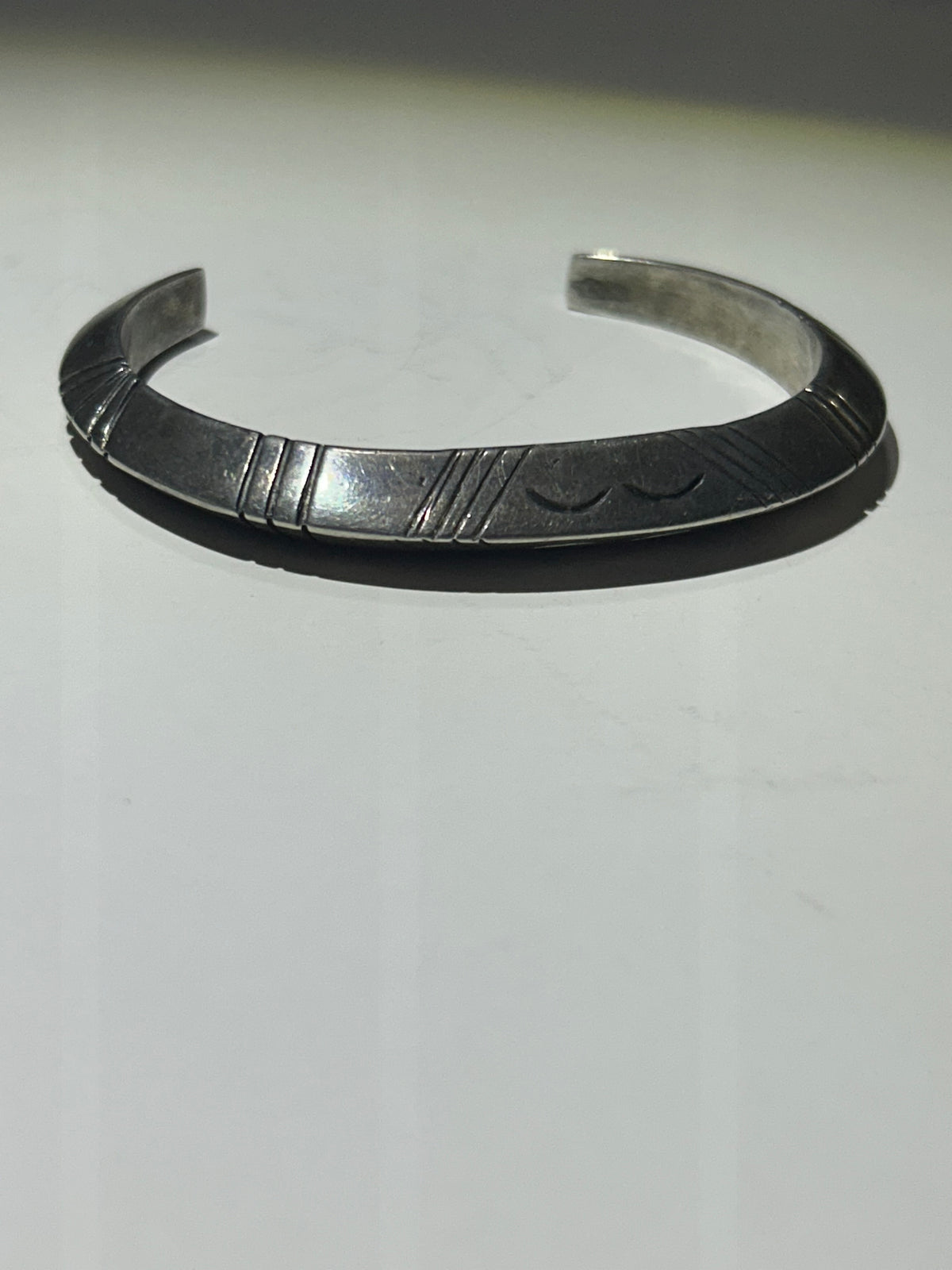 Sterling Silver Native Cuff By D.Begay