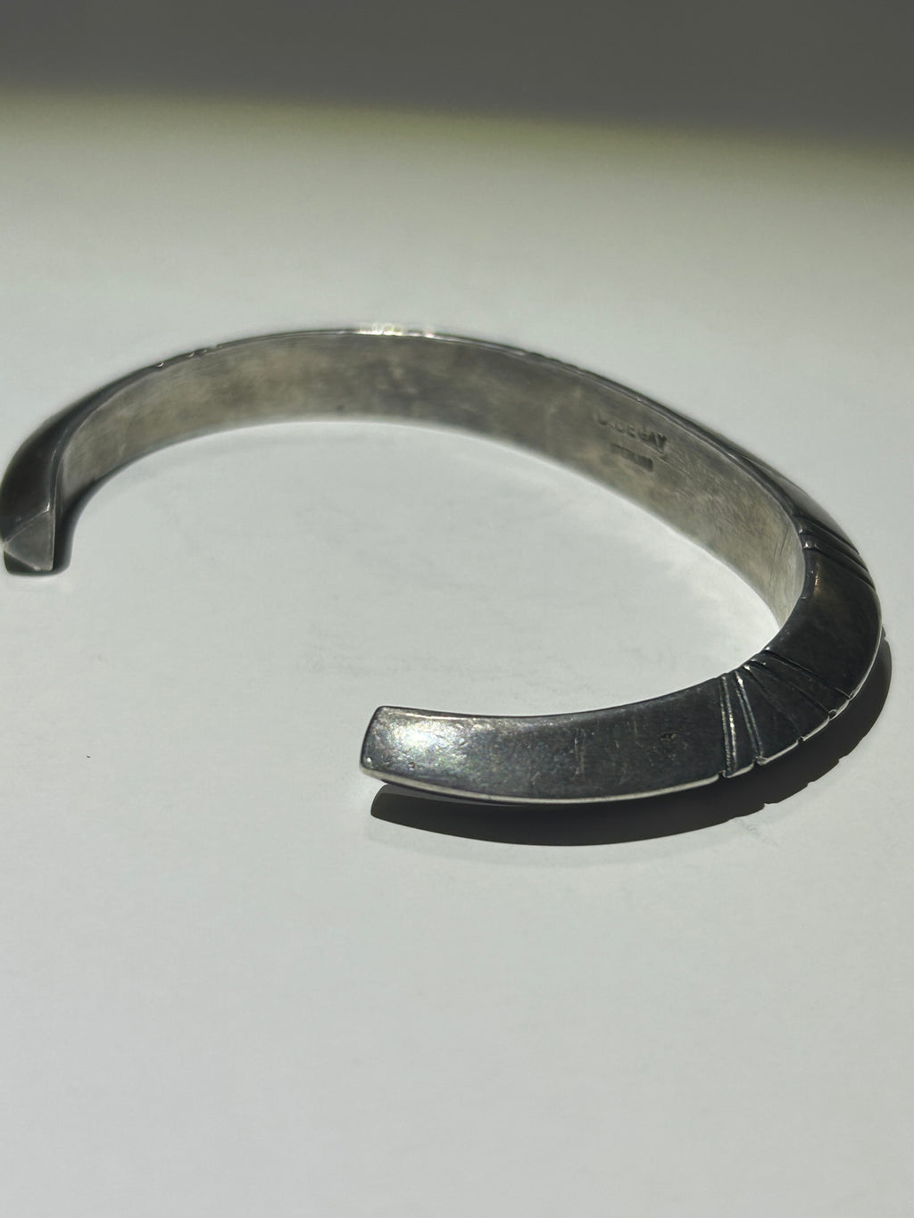 Sterling Silver Native Cuff By D.Begay