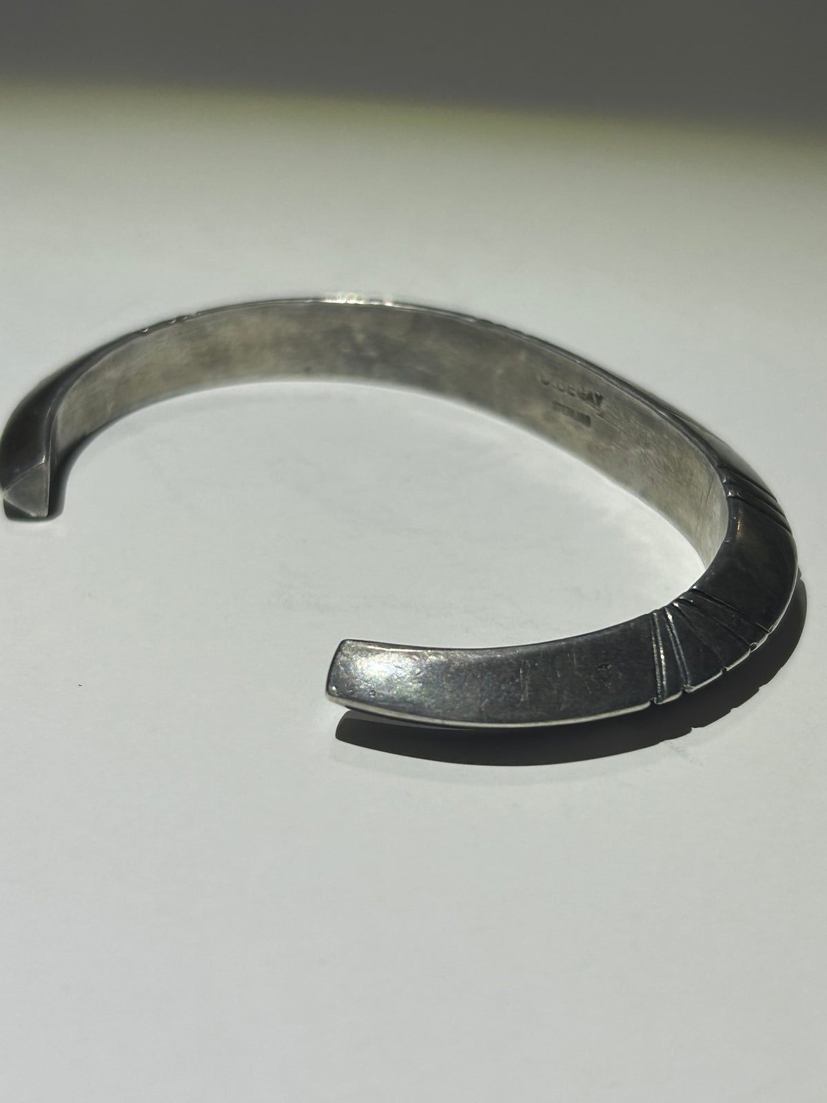Sterling Silver Native Cuff By D.Begay