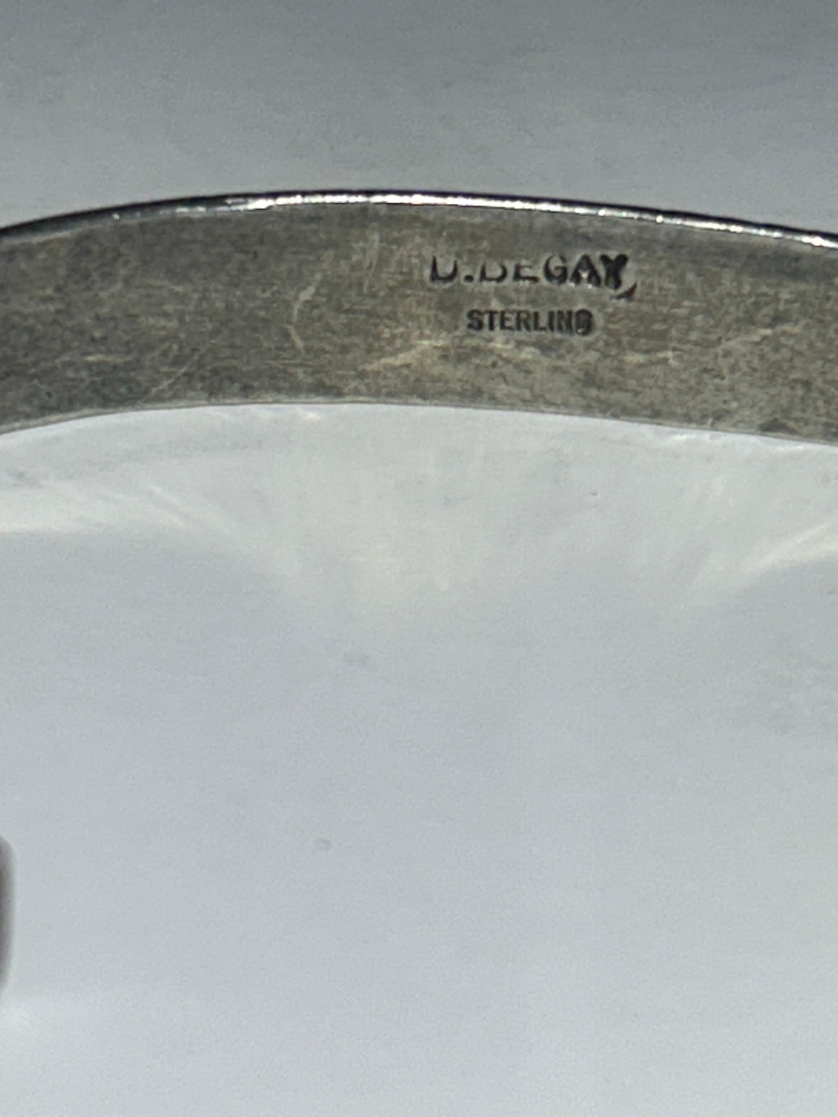 Sterling Silver Native Cuff By D.Begay